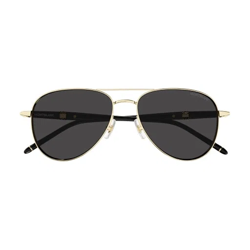 Montblanc MB0345S Sunglasses - Gold - view 4